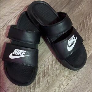 Nike Black Slide Sandals